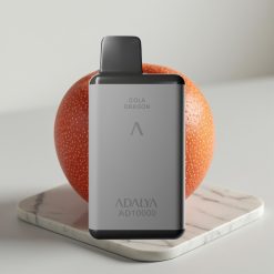 Adalya AD 10000 Puffs Lady Killer Descobável Recarregável USB-C 14ml 2% Space Gray