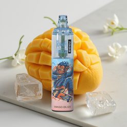 Fumot Tornado 7000 Puffs Disposable Vape Manga Gelo 14ML 850MAH Tipo-C