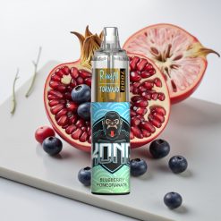 Fumot Tornado 7000 Puffs Disposable Vape Mirtilo Romã - 14ML, 850MAH, Mesh