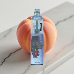 Fumot Tornado 7000 Puffs Disposable Vape - Pêssego Gelo, 14ML, 850MAH, Mesh Coil