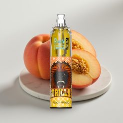 Fumot Tornado 7000 Puffs Disposable Vape Pêssego Manga – 14ML, 850MAH, Mesh Coil