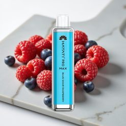 Hayati Pro Max 4000 Puffs Disposable Vape Framboesa Azul Azeda - 4000 puffs, 1400mAh, 2ml/10ml, TPD