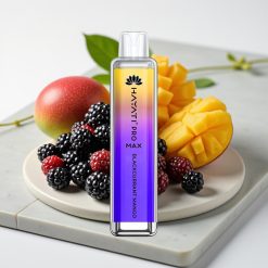 Hayati Pro Max 4000 Puffs Disposable Vape Groselha Negra Manga - 1400mAh, Recarregável, 2ml/10ml