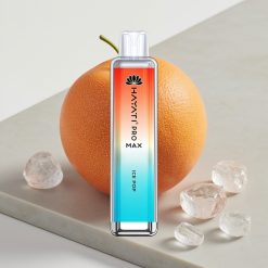 Hayati Pro Max 4000 Puffs Disposable Vape Ice Pop (Gelo Saboroso) - 1400mAh, 2ml/10ml, Recarregável