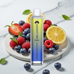 Hayati Pro Max 4000 Puffs Disposable Vape Limonada Blue Razz – 5% Nic, 1400mAh, Recarregável