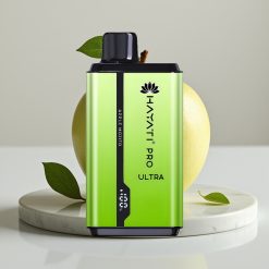 Hayati Pro Ultra 15000 Puffs Disposable Vape Maçã Mojito 15000+ Puffs 2×12ml 2%