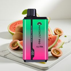Hayati Pro Ultra 15000 Puffs - Melancia Kiwi Maracujá, 2×12ml, 2% nic