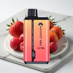 Hayati Pro Ultra 15000 Puffs Morango Cranberry Cereja Gelo 15000+ Puffs 2×12ml 2%