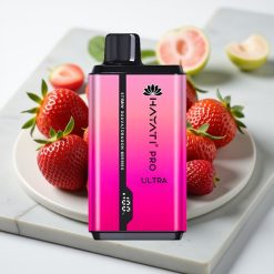 Hayati Pro Ultra 15000 Puffs - Morango Goiaba Frutas do Dragão, 2×12ml, 2% nic