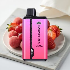 Hayati Pro Ultra 15000 Puffs - Uva Urso de Goma Morango Urso de Goma, 2×12ml, 2%