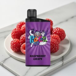 IGET Bar 3500 Puffs Disposable Vape Framboesa Uva - 1400 mAh, 1.2 Ohm Mesh Coil