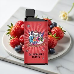 IGET Bar 3500 Puffs - Quádrupla Frutas Vermelhas, 1400 mAh, 1.2 Ohm