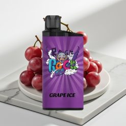 IGET Bar 3500 Puffs Uva Gelo - 1400 mAh, 1.2 Ohm Mesh