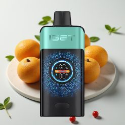 IGET ONE 12000 Puffs Vaporizador Descartável - Menta Gelada de Montanha, 12000 Puffs, 2700 mAh, Tela Colorida