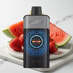 IGET ONE 12000 Puffs Vaporizador Descartável - Morango Melancia Gelo, 2700 mAh, Tela Colorida Curva