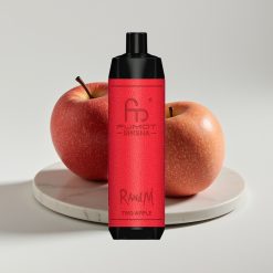 RandM Fumot Shisha 10000 Puffs - Duas Maçãs, 18ml, 0.5% Nicotina