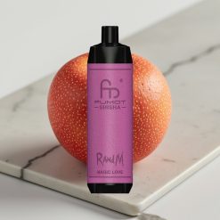RandM Fumot Shisha 10000 Puffs Vape Descartável Magic Love, 18ml, 0,5% Nicotina
