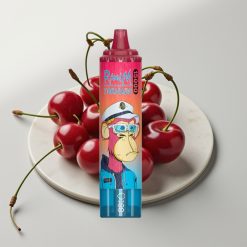 RandM Tornado 15000 Puffs - Cereja, 25ml, 850mAh, LCD, Tipo-C