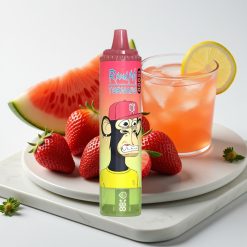 RandM Tornado 15000 Puffs - Morango Melancia Limonada, 25ml, 850mAh, Tipo-C