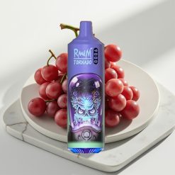 RandM Tornado 9000 Puffs Disposable Vape Aloe Uva - 18mL, 850mAh, Mesh Coil