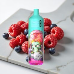 RandM Tornado 9000 Puffs Disposable Vape - Framboesa Azeda Azul, 9000 Puffs, 850 mAh, 18 mL