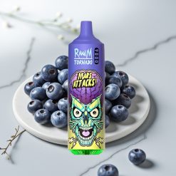 RandM Tornado 9000 Puffs Disposable Vape Mirtilo Gelo – 9000 Puffs, 850mAh, 18mL