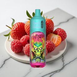 RandM Tornado 9000 Puffs Disposable Vape Morango Framboesa - 18mL, 850mAh, Mesh Coil