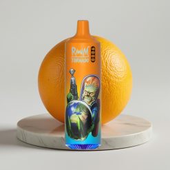RandM Tornado 9000 Puffs - Laranja Soda, 18mL, 850mAh, RGB