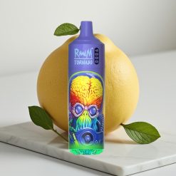 RandM Tornado 9000 Puffs - Menta Refrescante, 850mAh, 18mL, Display RGB