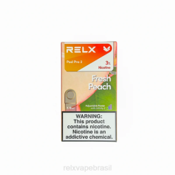 RELX Brasil | RELX cápsula pro 2 - 3 cápsulas pêssego TT82102