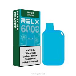 RELX Crush Pocket 6000 gelado frapê matcha NR2N417 - Relx For Sale