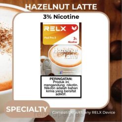 RELX Vape Brasil | RELX cápsula pro 2 - 3 cápsulas café com leite de avelã TT82119
