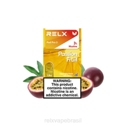 RELX Vape Brasil | RELX cápsula pro 2 - 3 cápsulas maracujá TT8292