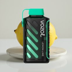 VOZOL Gear Power 20000 Puffs Limão Lima, 20mL, 5%, Tela Cheia, Dual Mesh Coil