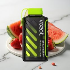 VOZOL Gear Power 20000 Puffs Morango Melancia - 20mL, 5%, Dual Mesh Coil