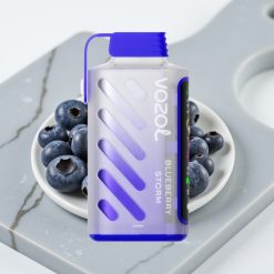 VOZOL Gear Power 20000 Puffs Tormenta de Mirtilo, 20mL, 5%, Dual Mesh Coil, Tela Completa