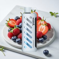 VOZOL Gear Shisha 25000 Puffs Blue Razz Ice - 5mg/ml, 1000mAh, Dual Mesh