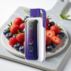 VOZOL Star 20000 Puffs Frutas Vermelhas, Tela HD 2.2", Bateria 650mAh