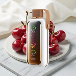 VOZOL Star 20000 Puffs Refilável Cherry Cola, Tela HD 2.2", 650mAh, 0/20/50mg/ml