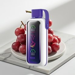 VOZOL Star 20000 Puffs Uva Gelo - Tela HD 2.2", Bateria 650mAh, 0/20/50mg/ml