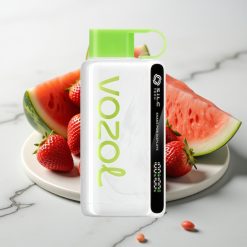 VOZOL STAR 9000/12000 Disposable Vape Morango Melancia, 9000/12000 Puffs, 650mAh, Recarga Rápida