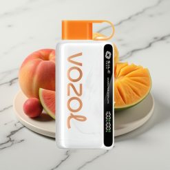 VOZOL STAR 9000/12000 Disposable Vape Pêssego Manga Melancia, 650mAh, 9000/1200 Puffs