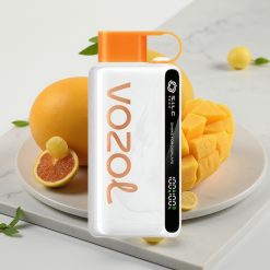 VOZOL STAR 9000/12000 Vape Descartável Mex Mango Gelo - 650mAh, 9000/1200 Puffs