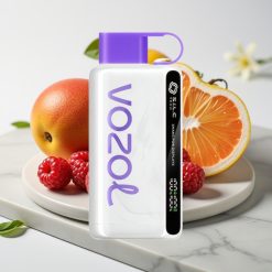 VOZOL STAR 9000/12000 Vape Descartável Sabores Oxicoco Manga Toranja - 650mAh, 9000/1200 Puffs, Recarga Rápida