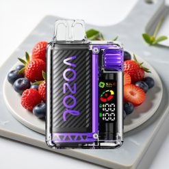 VOZOL Vista 20000 Puffs Recarregável 650mAh 2% Nicotina Misto de Frutas Vermelhas TPD