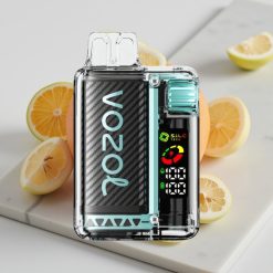 VOZOL Vista 20000 Puffs Recarregável com Bateria 650mAh, 2% Nicotina, Sabor Maçã Verde Gelada