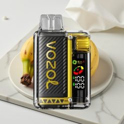 VOZOL Vista 20000 Puffs Recarregável – Pitaya Banana Cereja, 650mAh, Resistência Dual Mesh, 6 Níveis de Potência